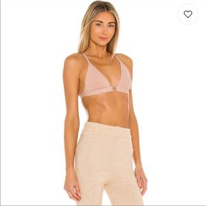 Free People Oh Scuba Bralette Antique Shell Medium